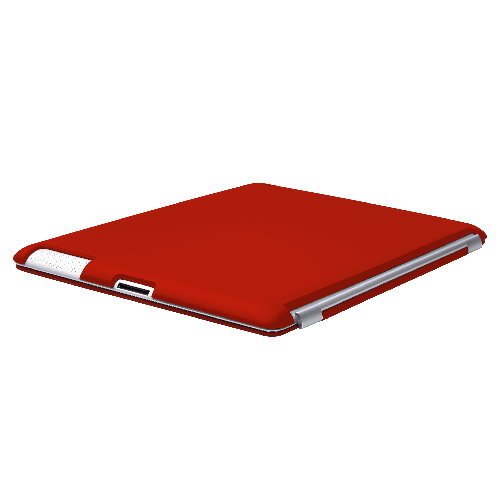 Custodia rossa ipad 3 - ipad,